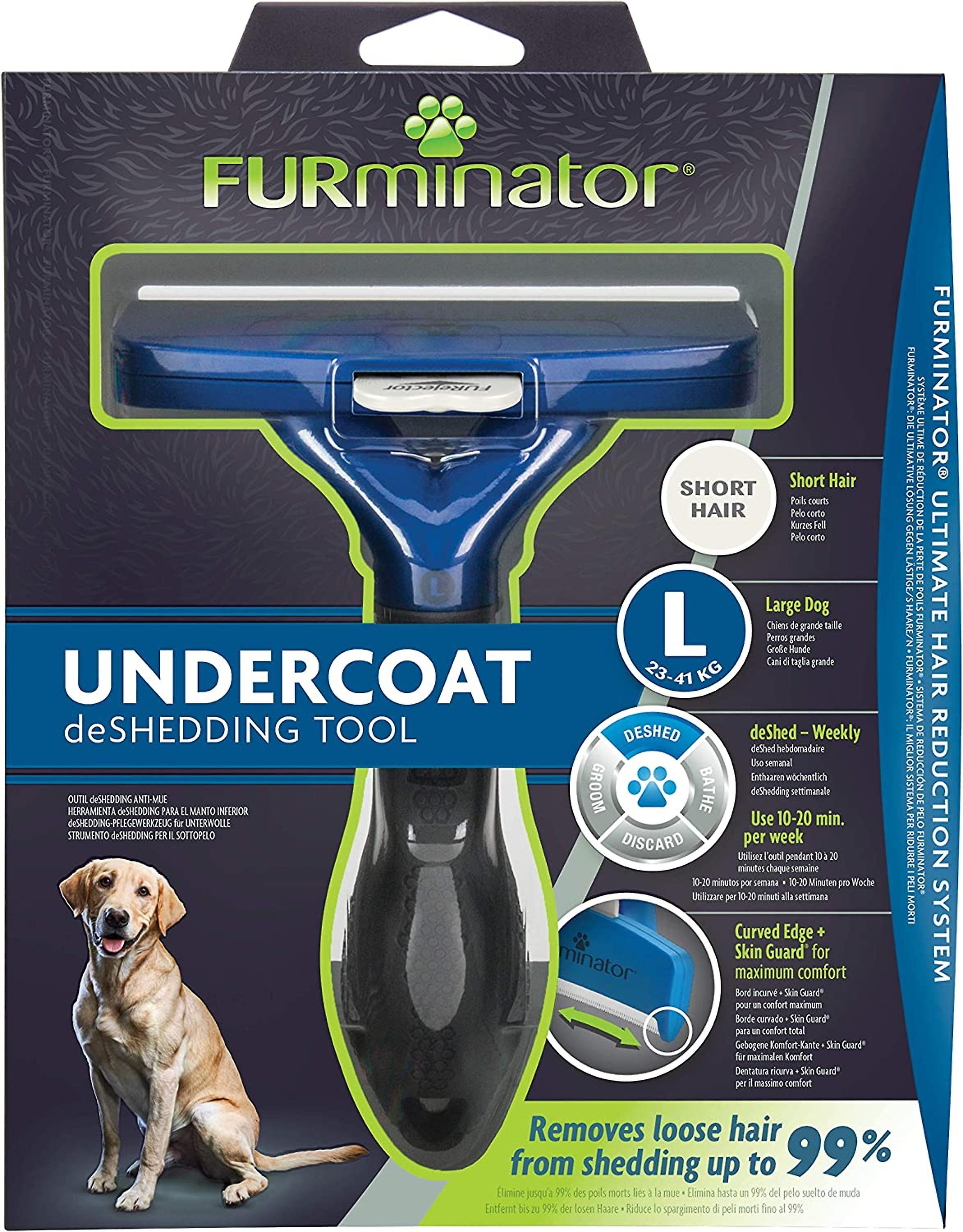 Furminator 狗短毛大型犬脱毛工具