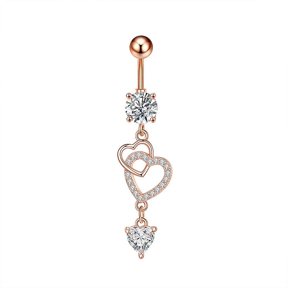 Ny Zircon Navle Ring Navle Stud Piercing smykker