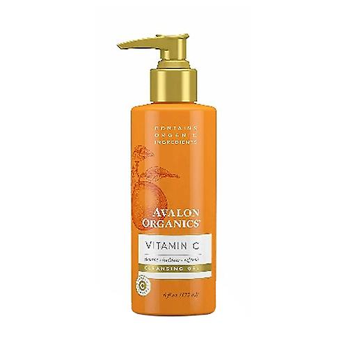 Avalon Organics Vitamin C Skincare Cleansing Gel, 6 Oz (Pack of 1)