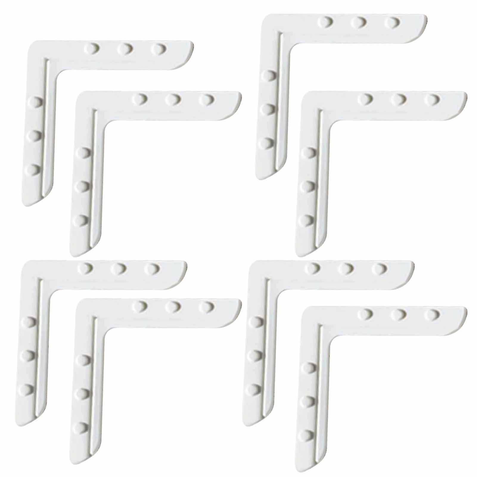 8pcs/set Table Corner Protector Anti-collision High Elasticity Pvc L-shaped Child Safety Corner For Window