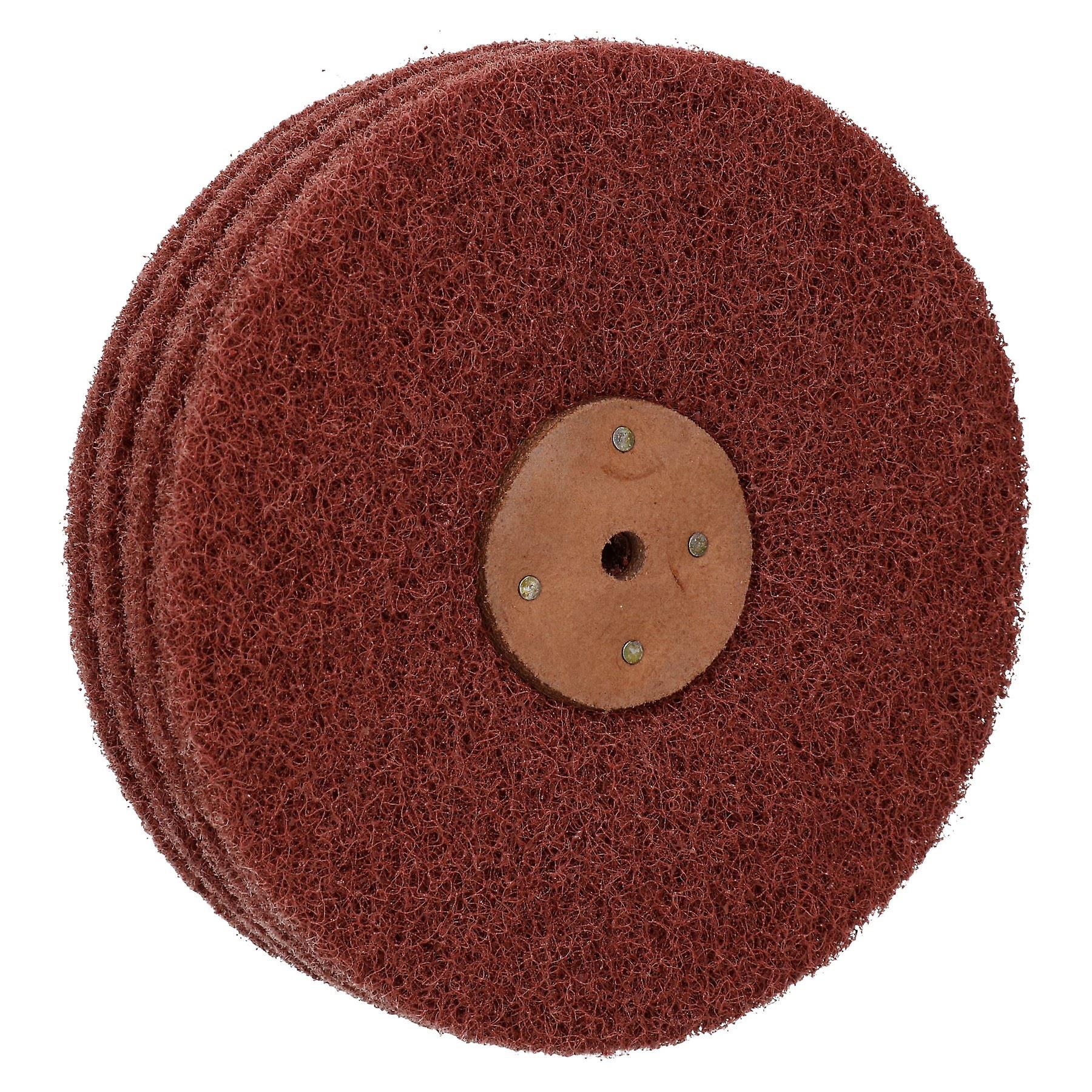 Coarse Abrasive Scotch Mop Rust Paint Removal Remover Polishing 8" x 4 Row