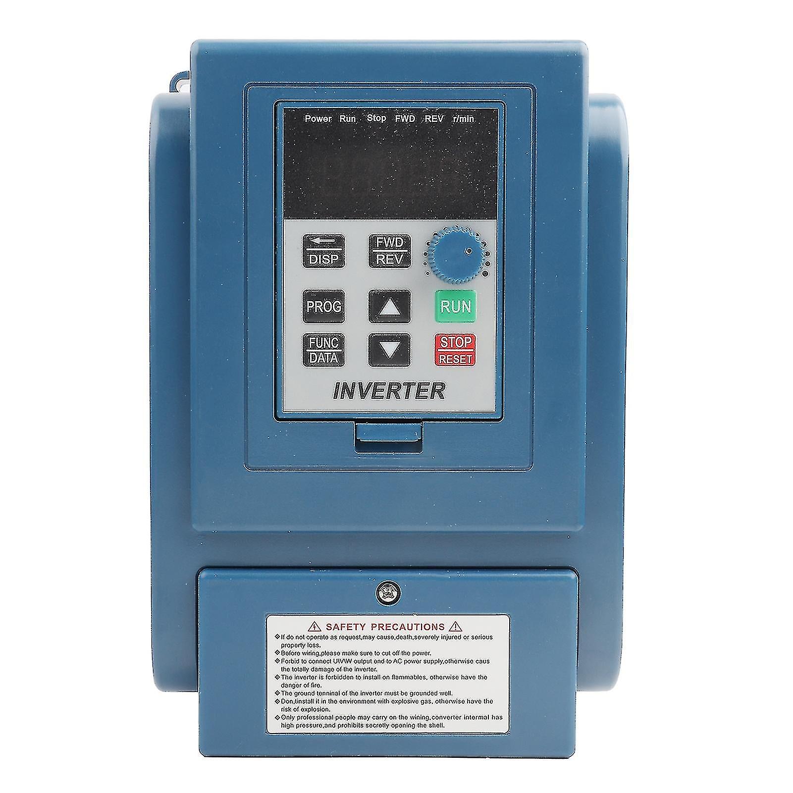 1Pc Ac 380v 1.5kw 4a Variable Frequency Drive Vfd 3  Phase Speed Controller Inverter Motor