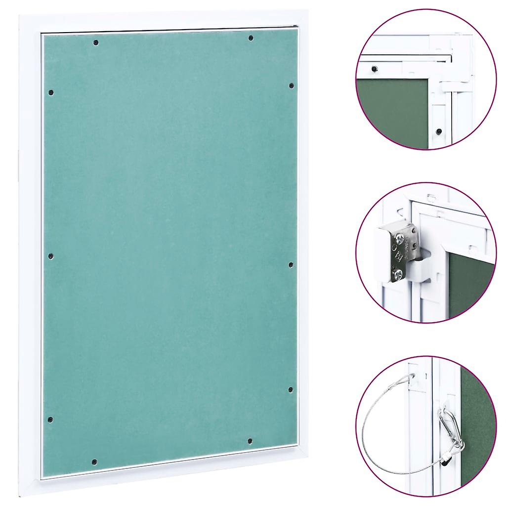Inspection flap with aluminium frame and plaster insert 300x600 mm