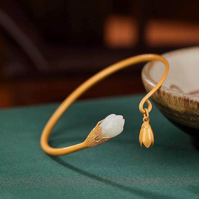 Women's Silver Retro Simple Bracelet