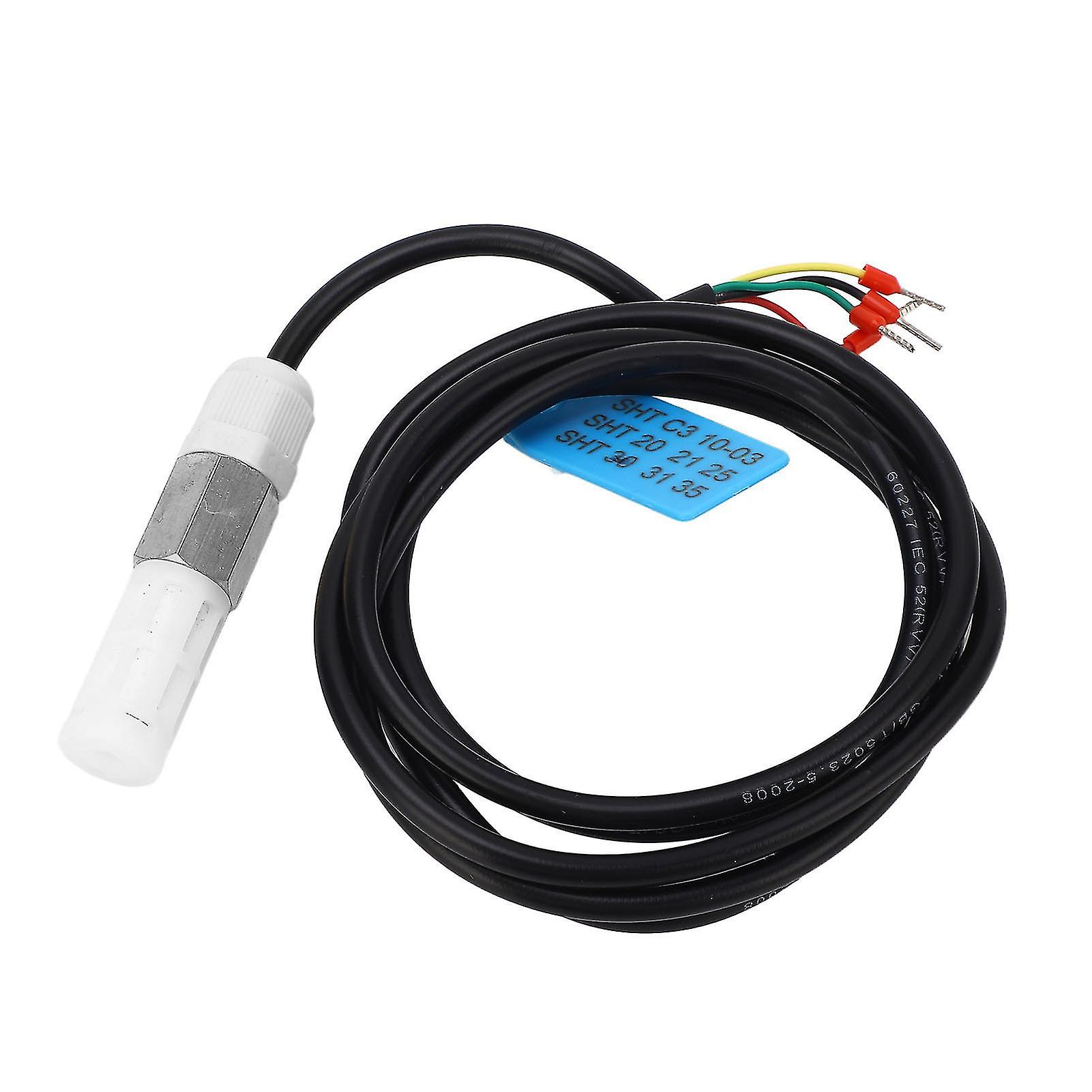 Uadme Humidity Sensor, Hygrometers, Soil Temperature Humidity Sensor High Accuracy Digital Soil Temp Moisture Sensor Probe DC3.3V