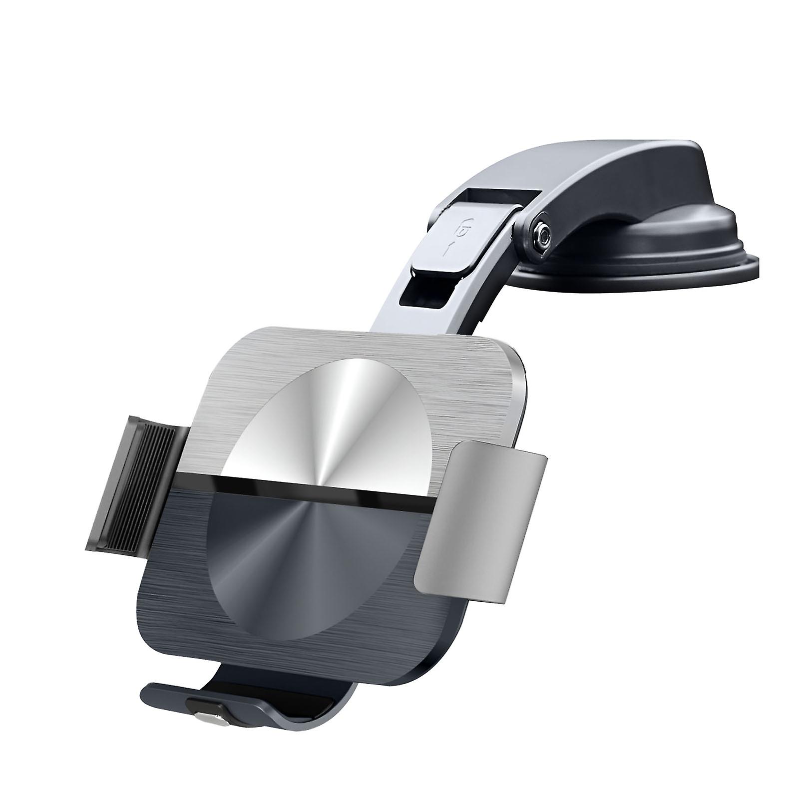 Car Mount QI for Foldable Smartphones (any model), Black / Silver