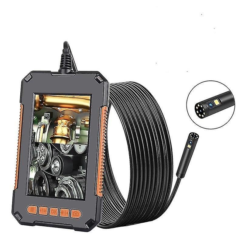 4.3" borescope with screen P40 HD industrial auto repair camera 2m pipe engine 8mm borescope