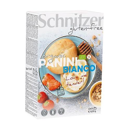 Gluten-free white panini rolls 250 g