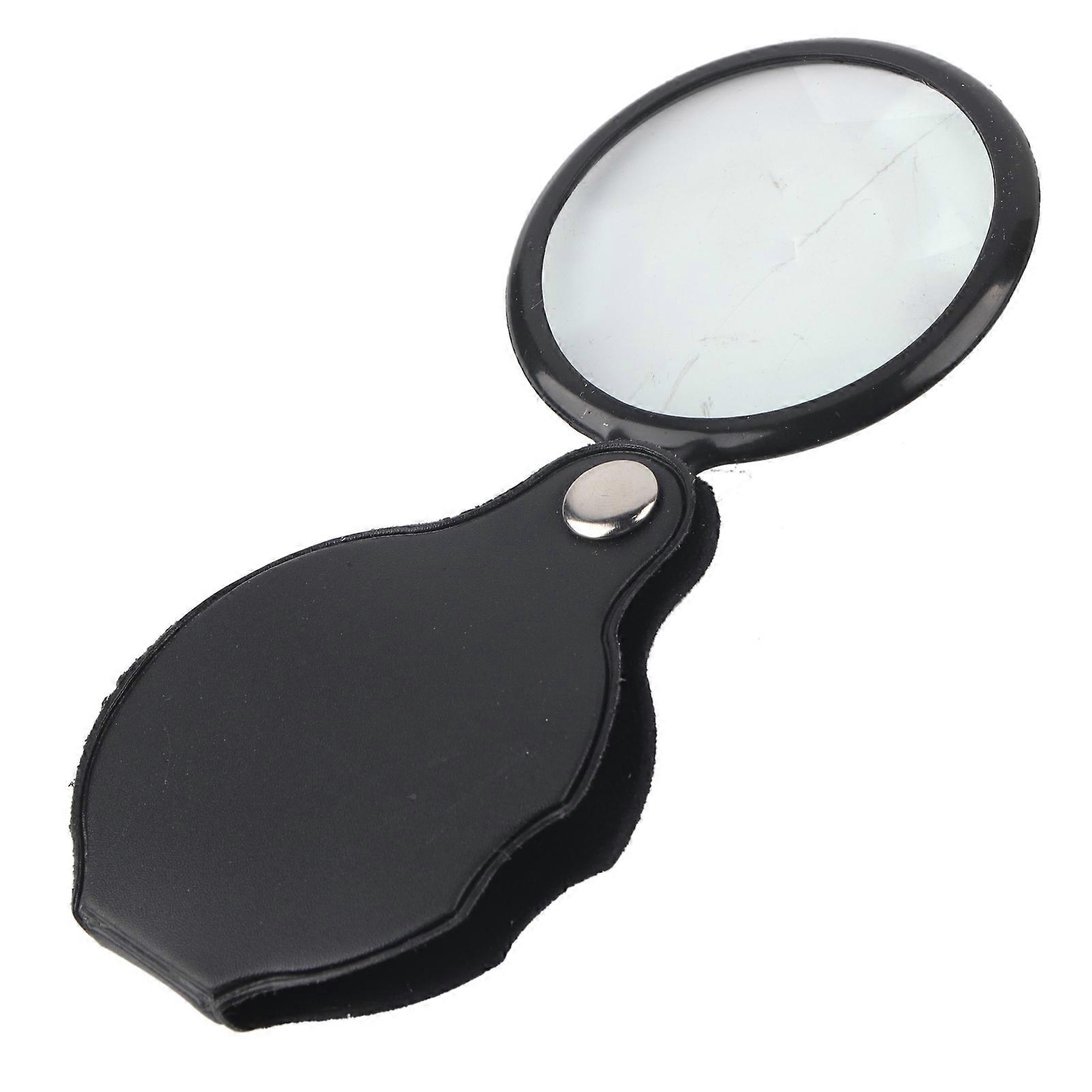 8X Mini Foldable Pocket Magnifier with Case