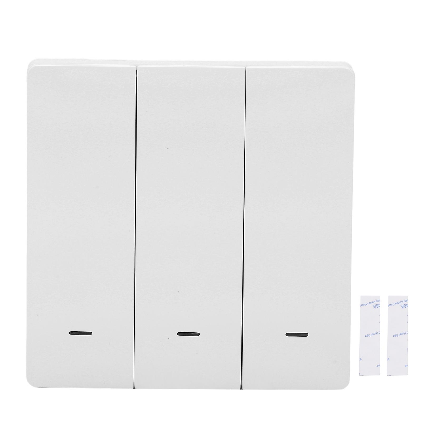 Smart Wireless Light Switch - Easy Install, Fireproof, Stylish Design, ZigBee Compatible