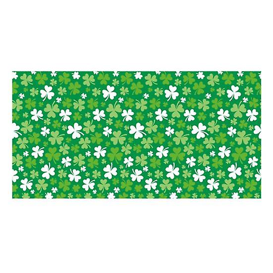 Shamrock Tablecloth Waterproof Table Cover Rectangular Dinning Table Cloth for St. Patrick's Day Parties Decoration
