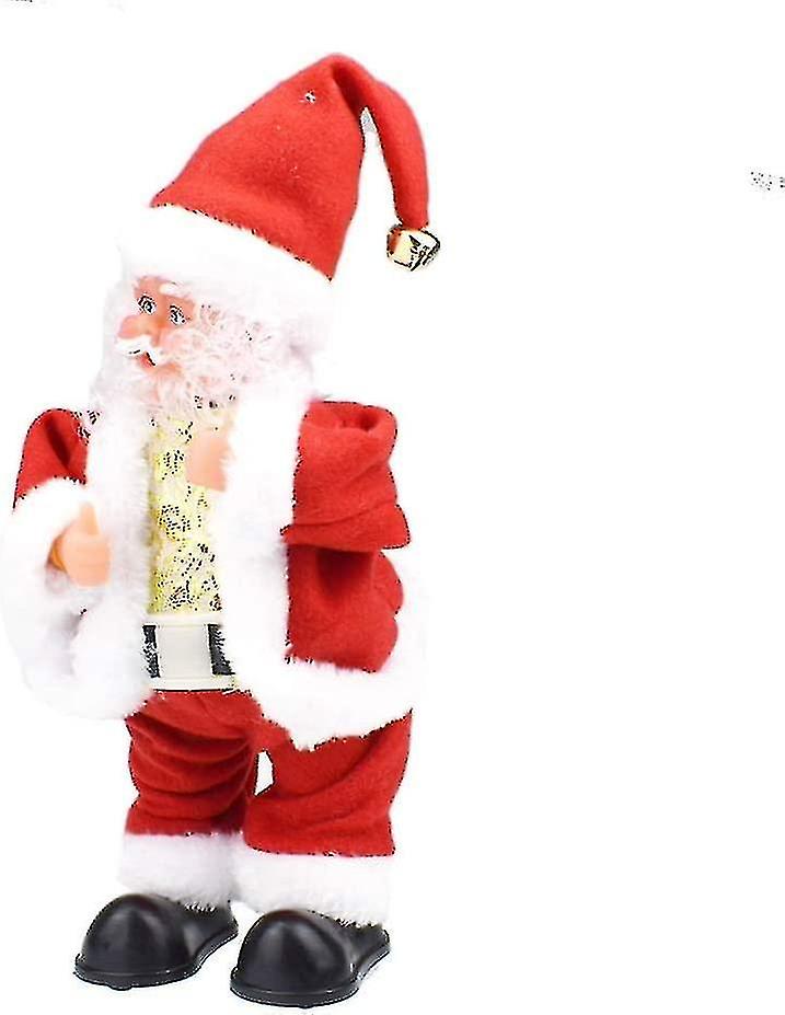 Mueve Las Santa Claus Juguete Bailando Cantando Y Bailando Santa