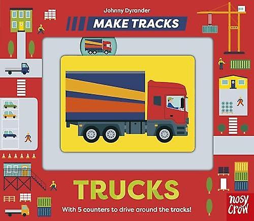 Make Tracks Trucks Paperback Book