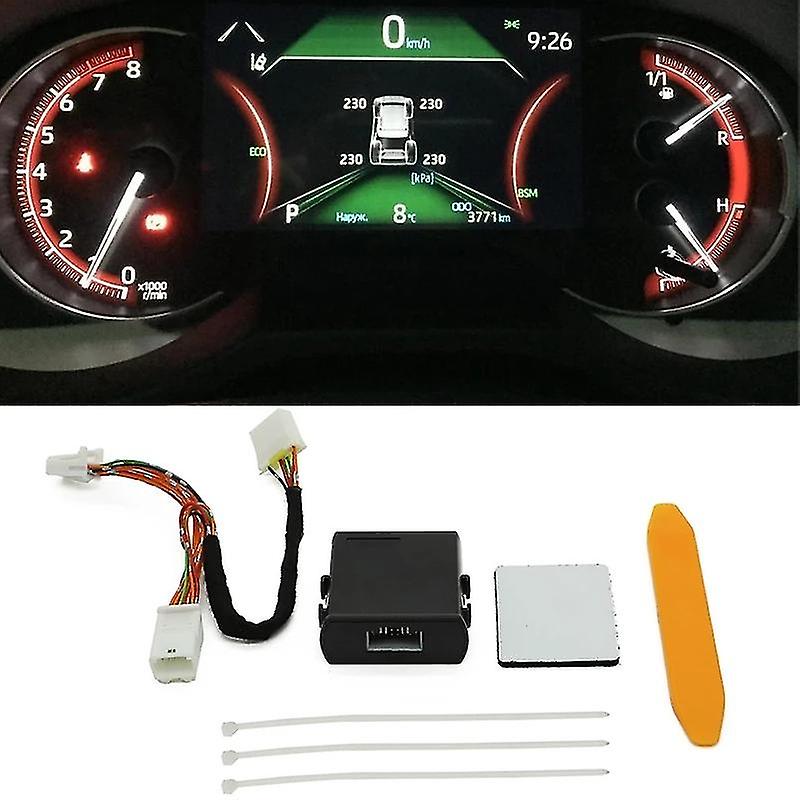 For 2019- 2022 Toyota Rav4 Xa50 Car Tpms Tire Tyre Pressure Monitoring System Digital Lcd Dash Board