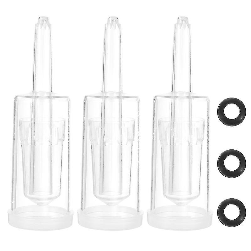 6pcs 3-piece Air Locks