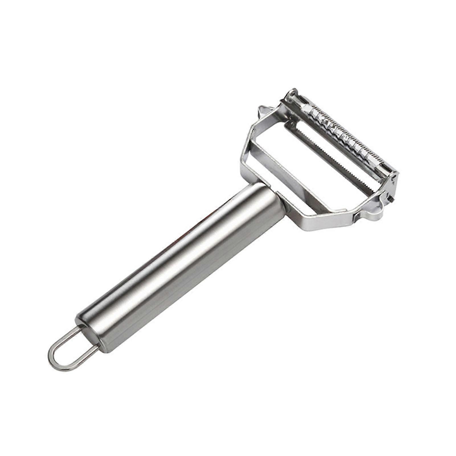 Stainless Steel Double Sided Kitchen Peeler 100g Practical Tool