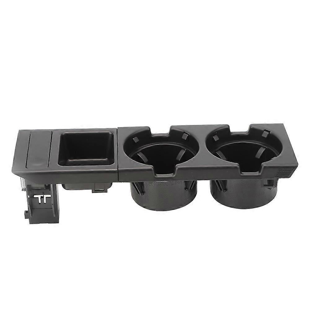 Center Console Drink Cup Coin Storage Holder 51168217953 51168217957 Fit for E46 3 Series 9906Black E2U511