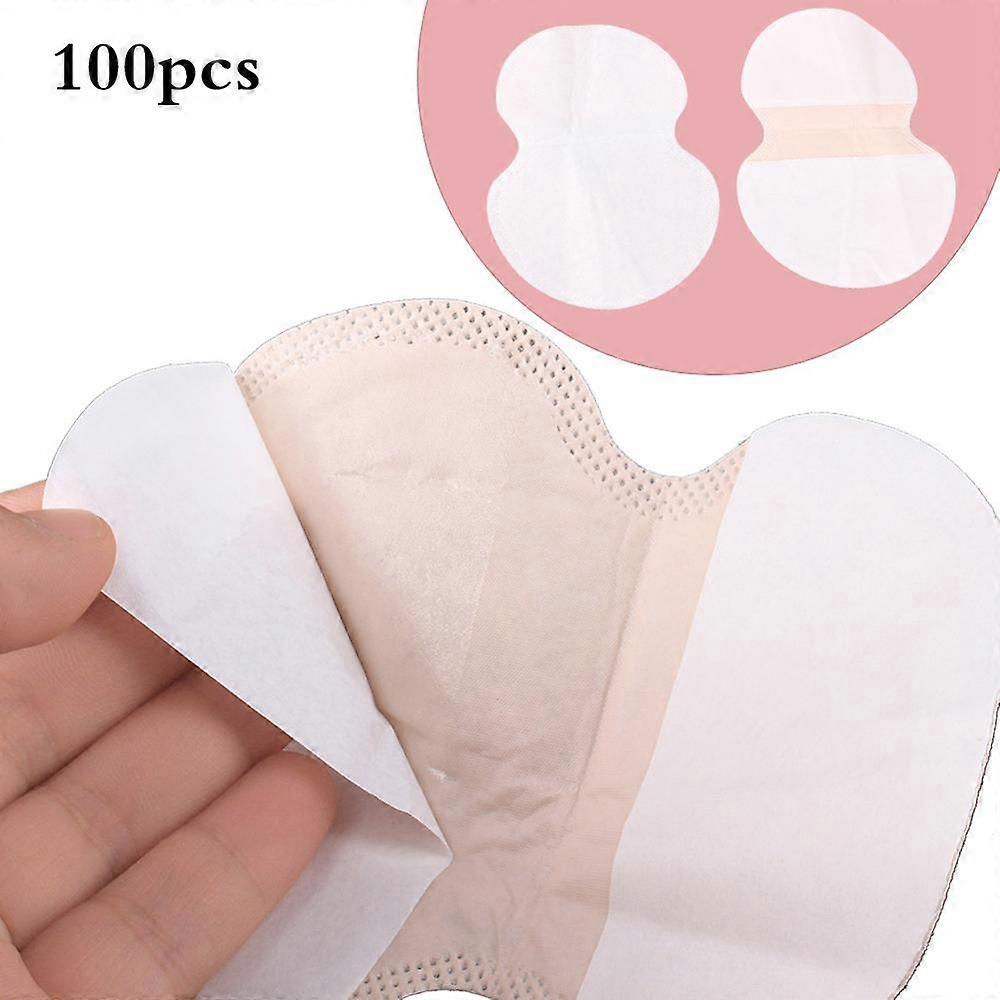 50Pair Disposable UnderarmSweat Pads Absorb Sweat Armpit Care Perspiration Pads Deodorant Anti Sweat Sticker Paste Sweat Shield