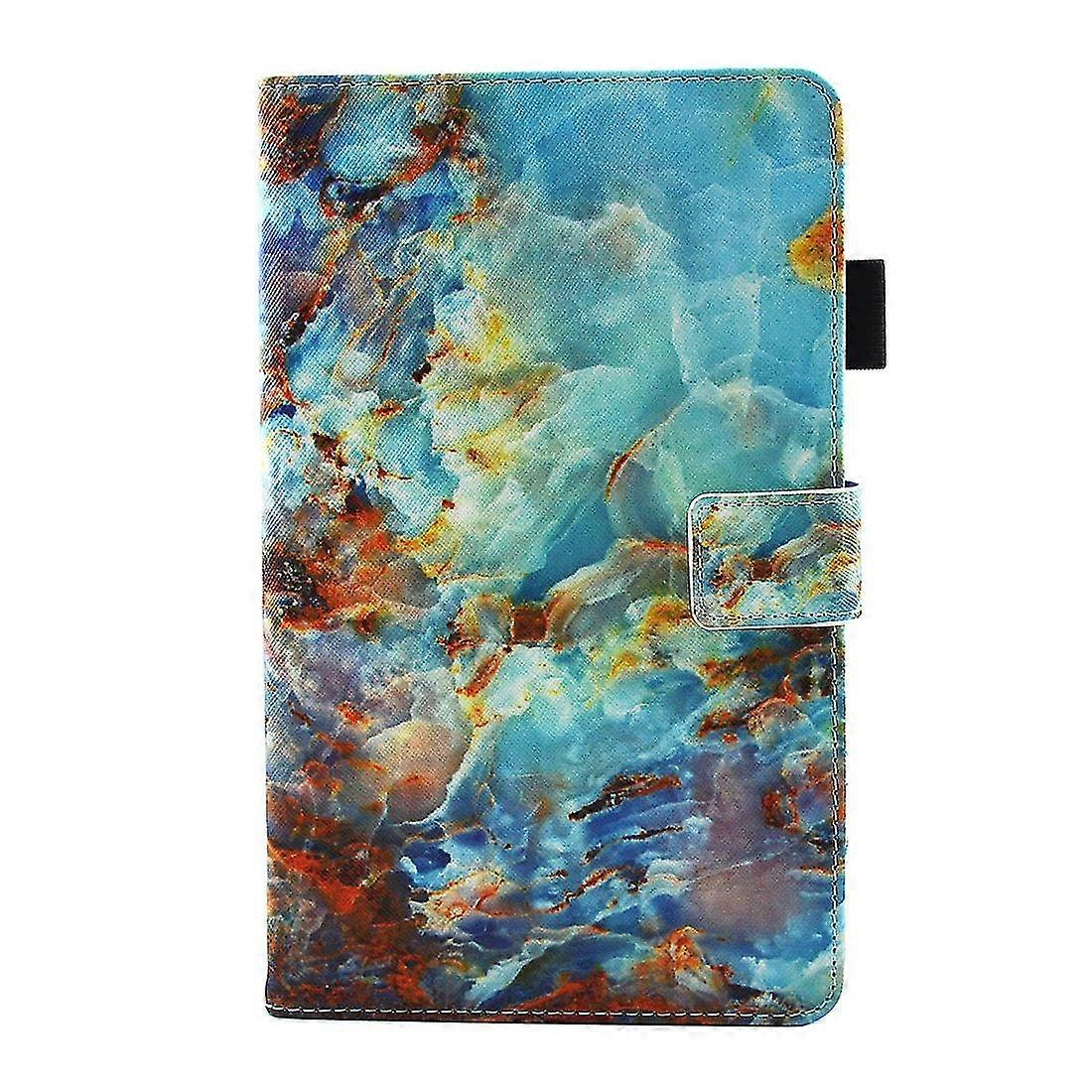 For Galaxy Tab A 8.0 / T380 & T385 Vase Pattern Leather Case