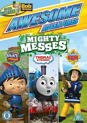 Awesome Adventures Mighty Messes DVD (2014) Thomas the Tank Engine cert U - Region 2