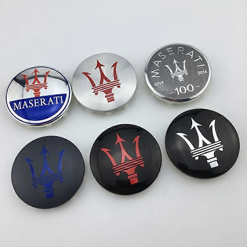 Portachiavi E Cover In Lega Di Zinco Per Telecomando Maserati Ghibli, GT, GC, Levante, Colore Blu - 2