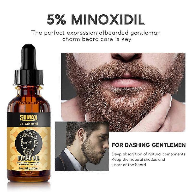 Makes Beard Soft And Smooth, Keeps Beard Regular, Beard Care Oil, Elegant Men, 30ml