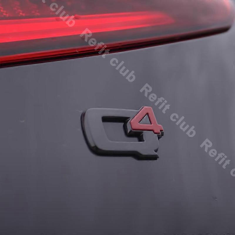 Alfa Romeo Q4 Giulia Stelvio Emblem Aufkleber - Metall Logo Abzeichen
