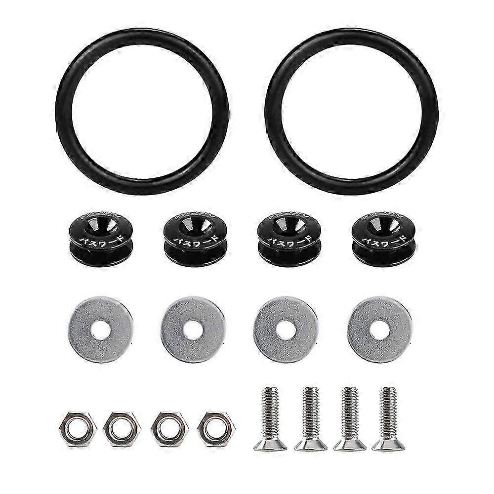 High qualityUniversal Style Quick Release Fasteners Kit For Car Front Bumper Rear Bumper Hatch Cover Surround Fixing Buckle hatch lids