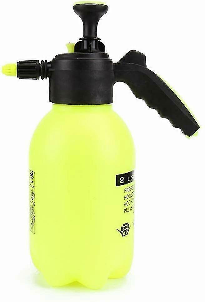 2l Portable Pressure Spray Bottle With Adjustable Nozzle  Hand Pump