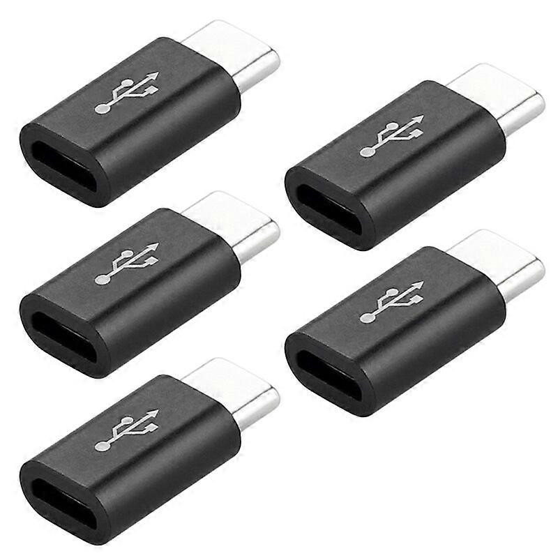 Small micro data load adapter with USB-C, USB 3.1, 2 colors, convenient for smart products, 5 pieces