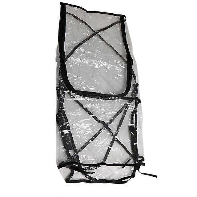 Clear Universal Waterproof Pushchair Rain Cover Wind Dust Shield Canopy