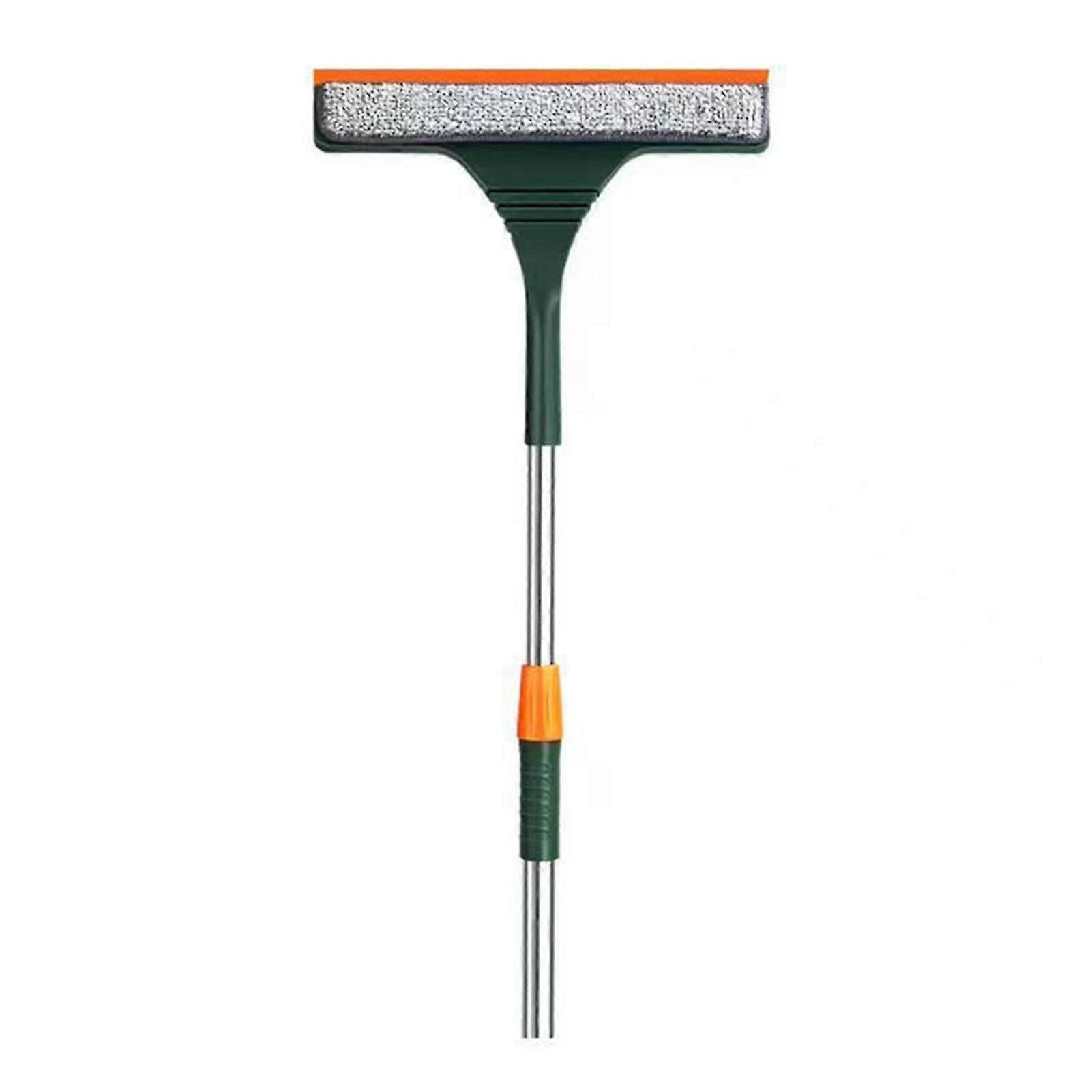 Fönsterrengöring Borste Sömlös passform Justerbar längdskrapa för golvglasfönster Badrum