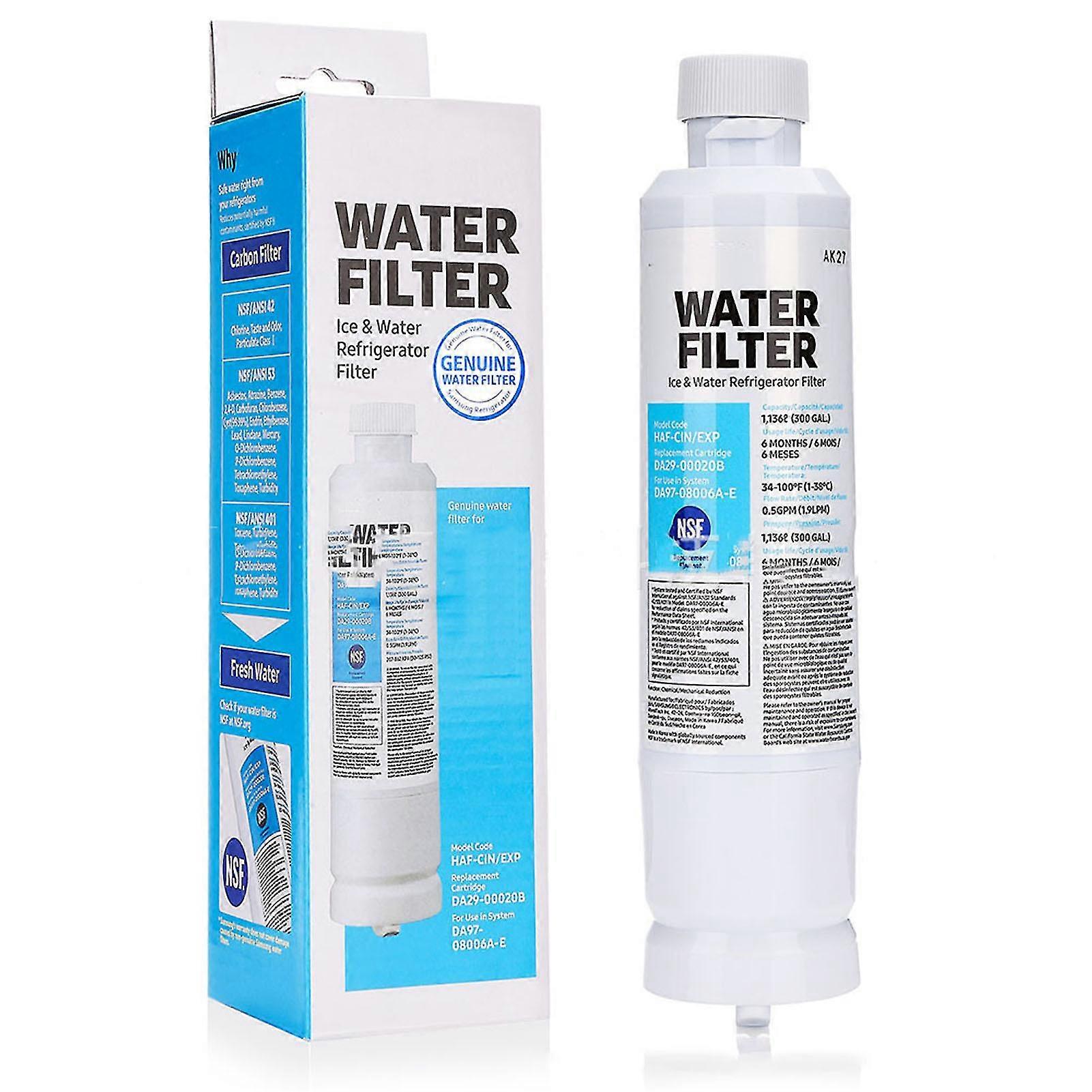 Easy Replace Refrigerator Filter Cartridges Multifunctional Water Quality Purify Device For Fridges