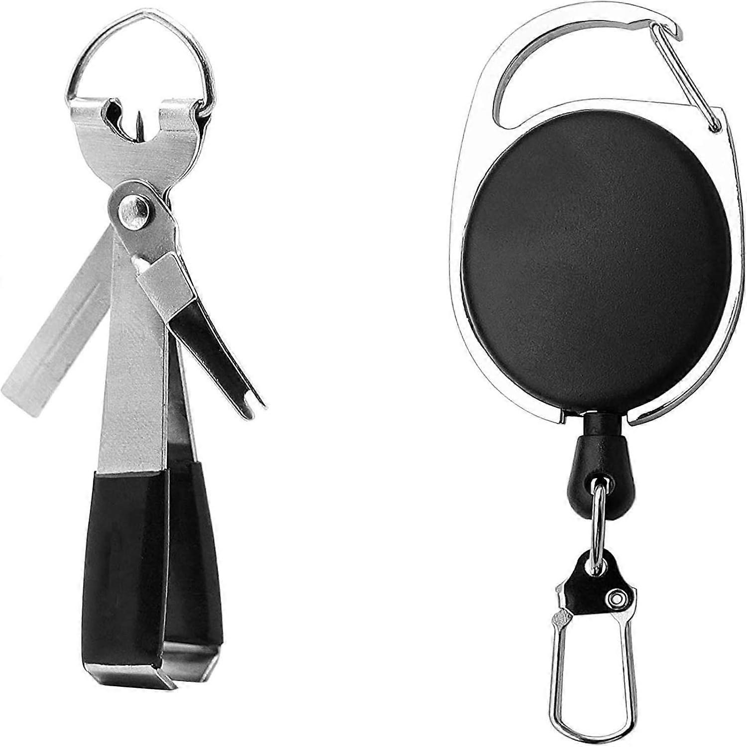 2 قطعة أدوات عقدة الصيد السريع 4 في 1 ، يطير خط الصيد عقدة سريعة ، يطير أدوات عقدة الصيد ، مزيج معالجة الصيد ، بكرة ، خط الصيد