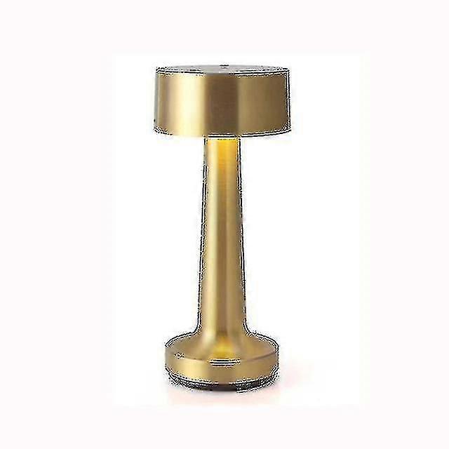 Touch Sensor Bar Rechargeable Table Lamps (gold)