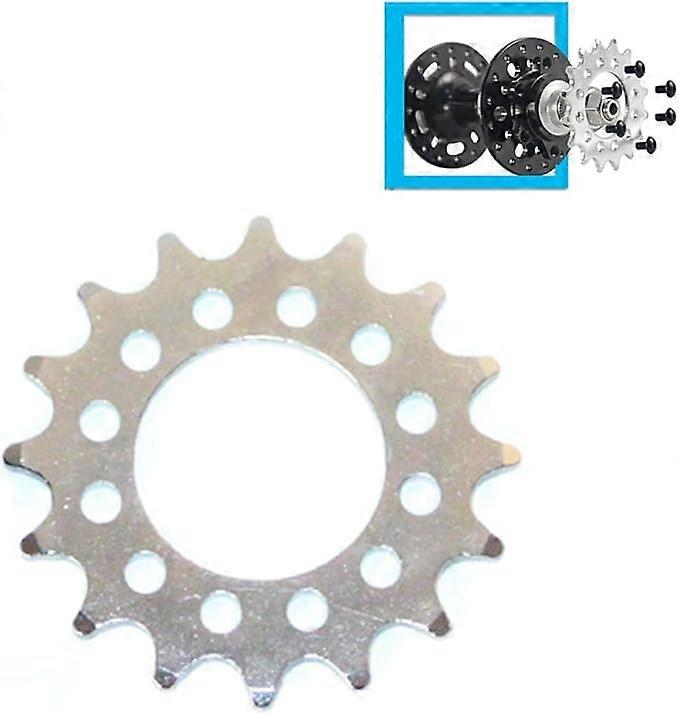 16T 25T 28T 32T Bicycle Fixed Sprocket for Brake Disc Mount Big Chain Wheel for Fixed Gear Bike 28 Tooth Sprocket for #410 Bicycle Chain