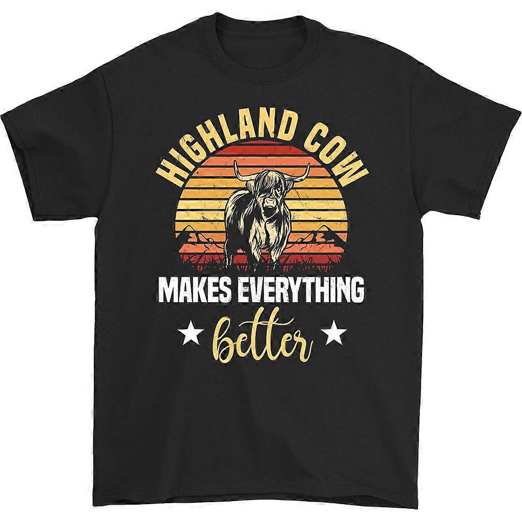 Highland Cow Makes Everything Better T-shirt