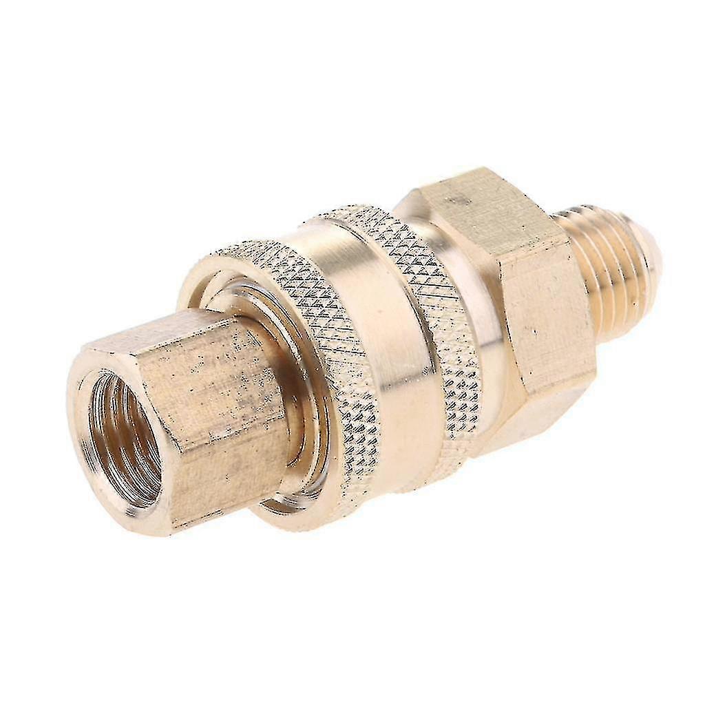 Quick Release Nozzle Pressure Washer Hose Adaptor Connector Nozzle Gold B