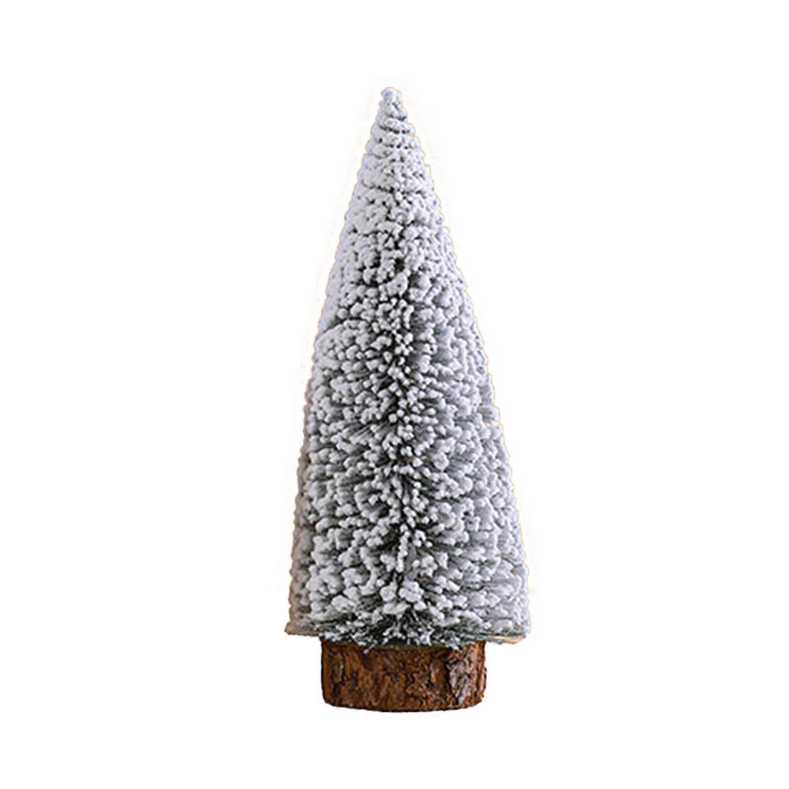 Desktop Artificial Christmas Tree Tabletop Christmas Tree for Farmhouse Xmas 8x20 cm