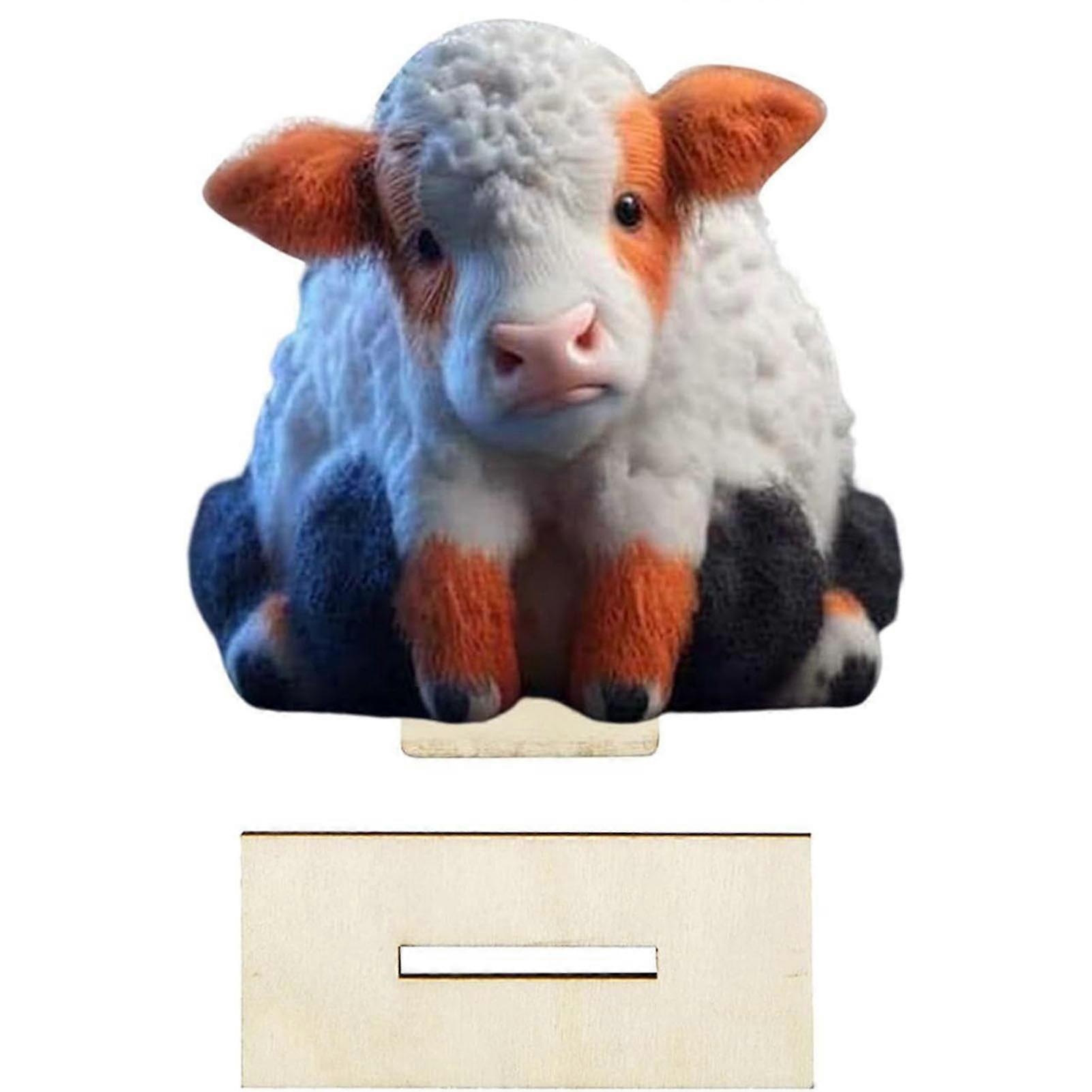 High Lands Cow Crafts Fashionable Innovative Small Decoration for Home