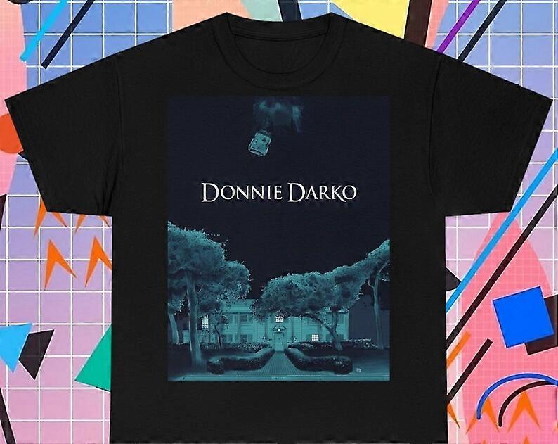 ドニー・ダーコTシャツ高品質コットンレトロドニー・ダーコ映画Tシャツドニー・ダーコTシャツジェイク・ギレンホール90年代カルトフィルムTシャツ-MPP247