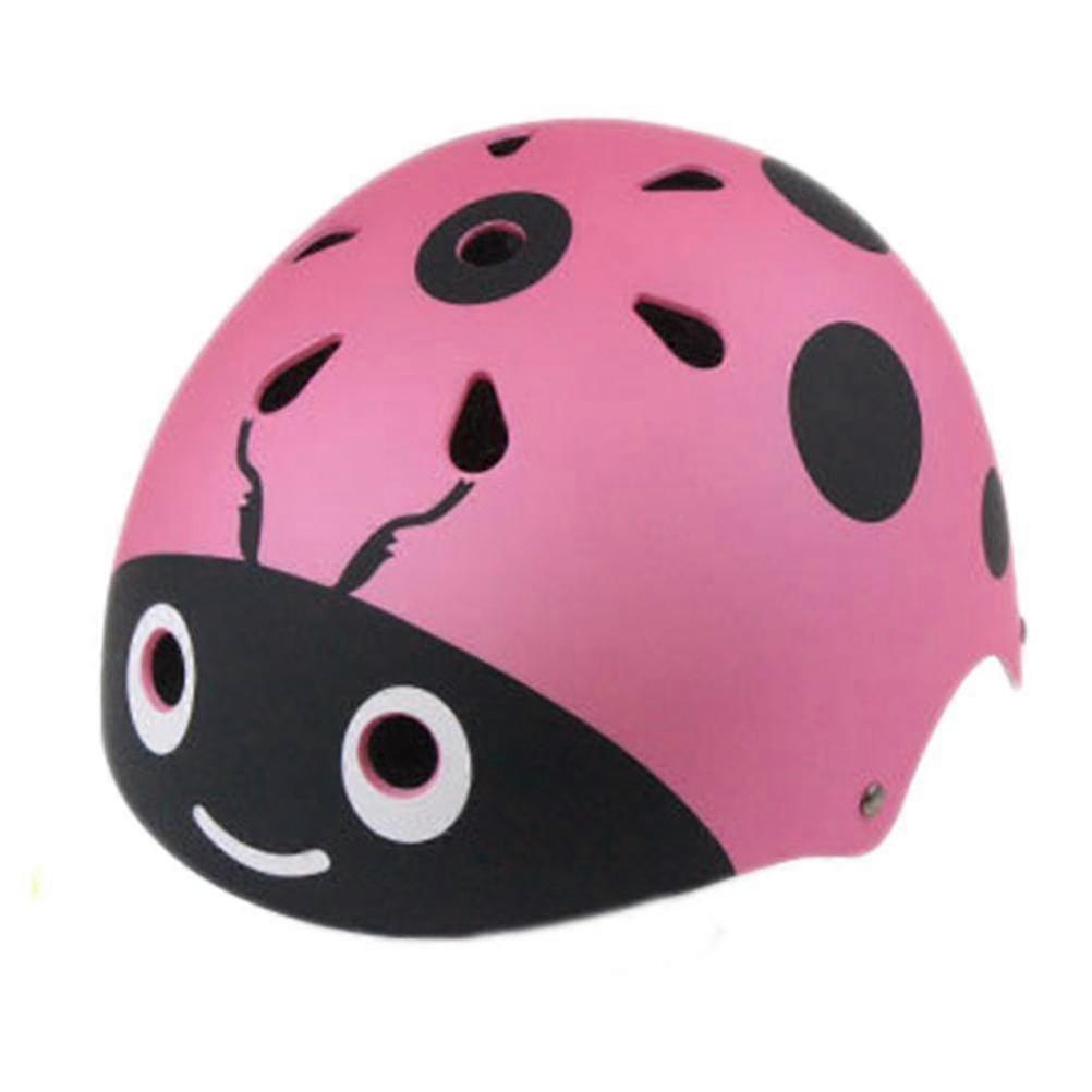 Child Helmet Free Size Safety Helmet For Ice Skating Balance Bike Wheelbarrowpink
