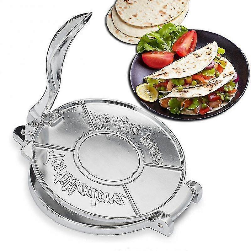 Foldable Tortilla Maker Easy Clean Aluminium Mold Home Kitchen Restaurant Bakeware Tool Dining Press With Handle Kitchen Tools