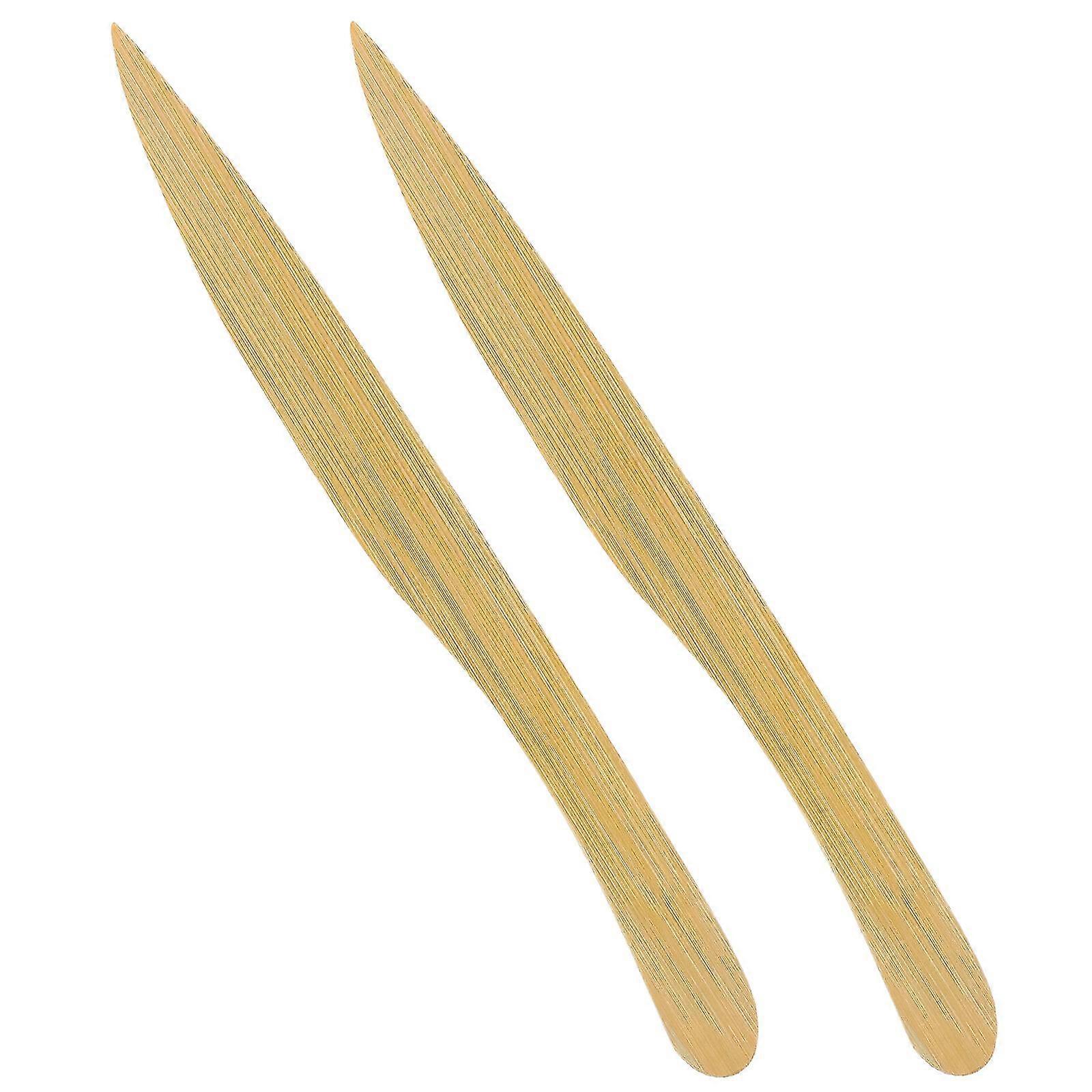 2pcs Mail Opener Chinese Style Paper Cutter Convenient Envelope Opener Letter Accessory