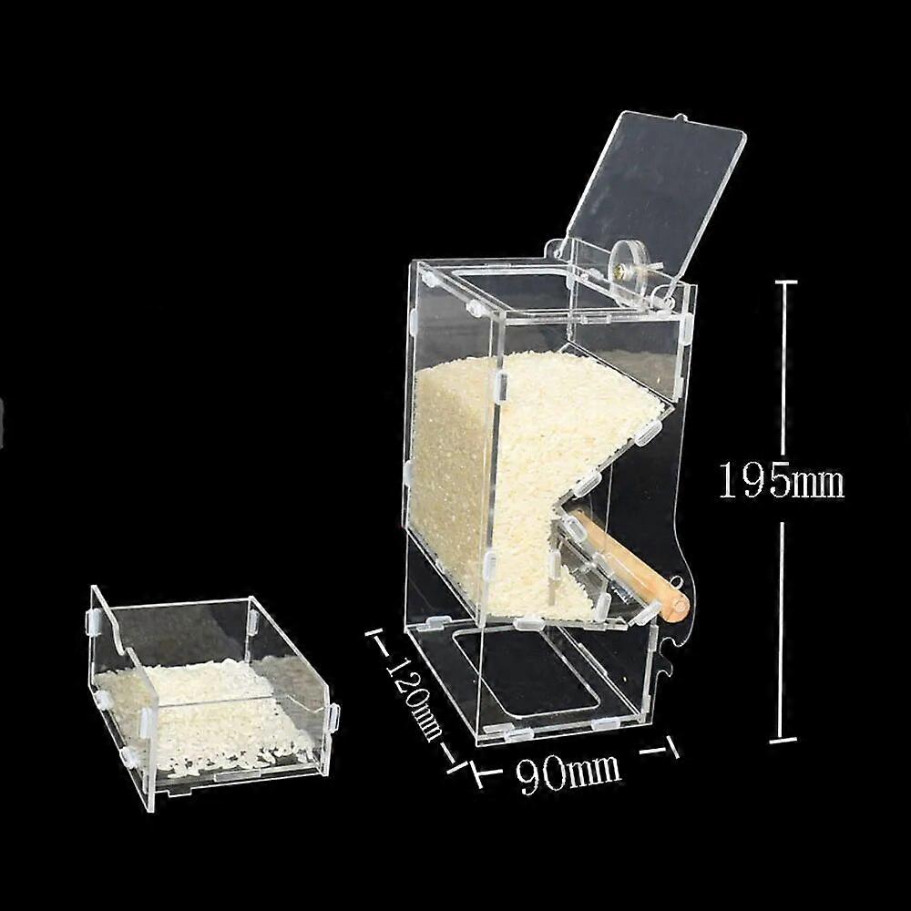 1 Stück Feeder Bird Automatic Feeders Vogelfutter Ontainer Vogelfutter Futterhäuschen für Tauben Papagei Star Haustier Vögel Fütterungsgeräte