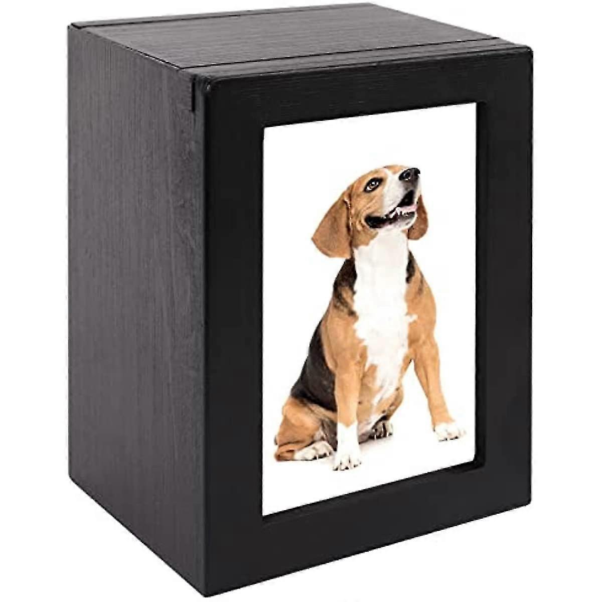 Pet Urns For Dogs Cats Small Animals Ashes, Funeral Burial Urns With Photo Frame, Dog Keepsake