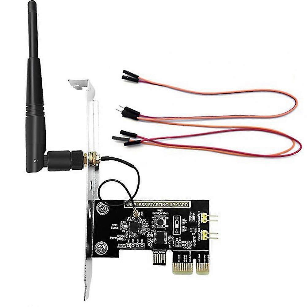 Mini Pci-e Desktop Pc Remote Control Switch Card Wifi Wireless Smart Switch Relay Module Wireless R