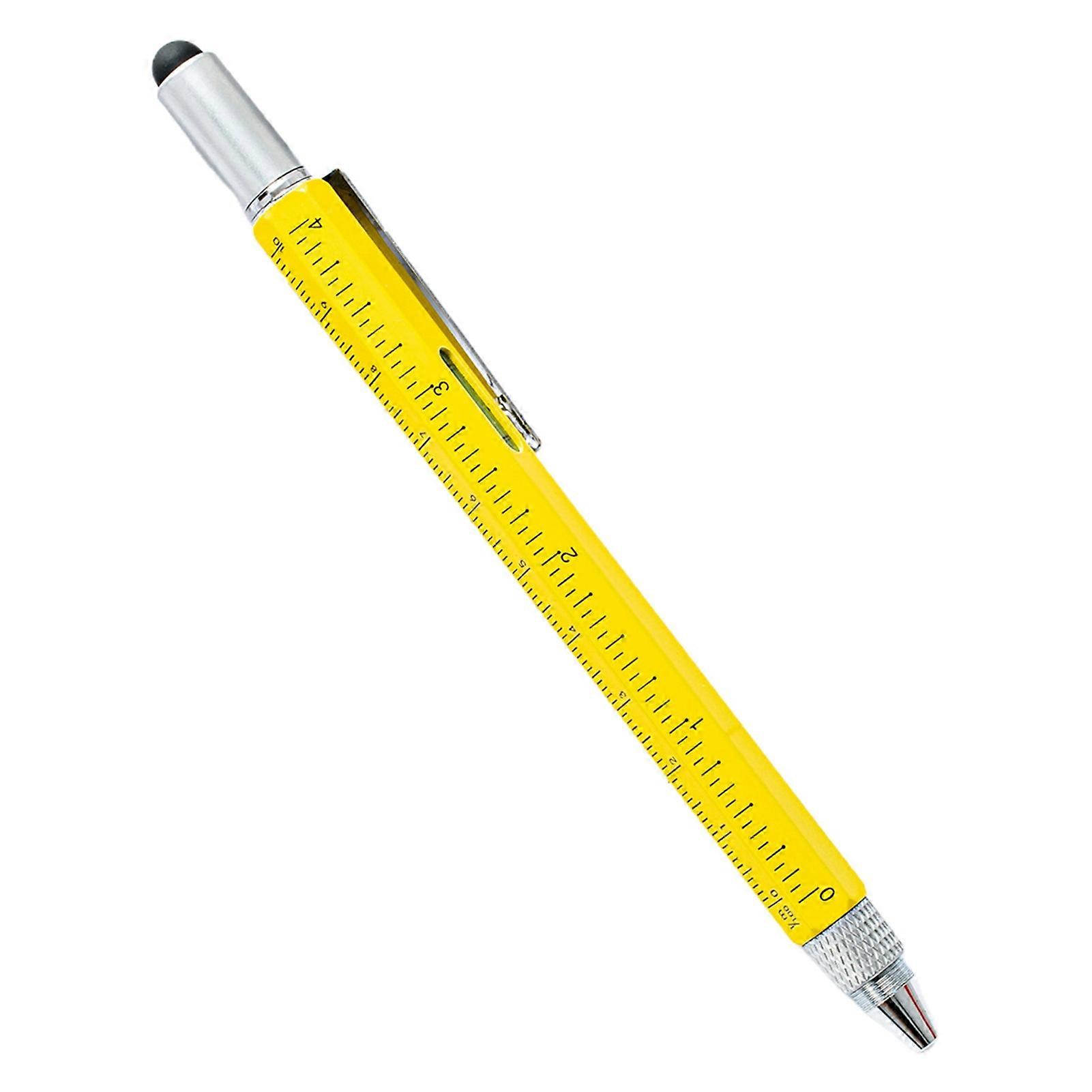 Multitool Pen 6 in 1 Portable Metal Wear Resistant Tech Tool Pen for Office KAESI
