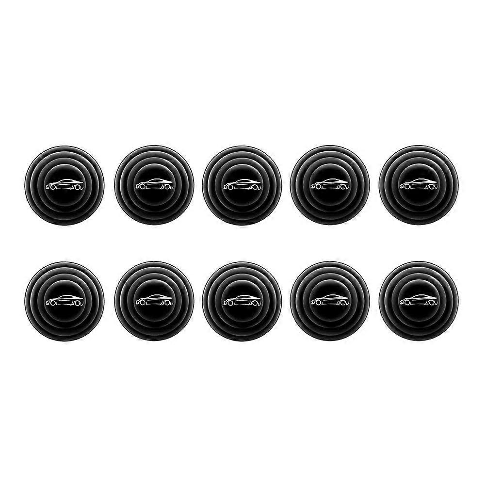 12pcs Anti-collision Pads Car Door Collision Protectors Muffler Stickers