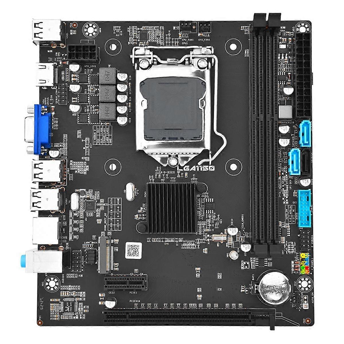 H81M-A emolevy LGA-1150 CPU 2XDDR3 RAM tuki -yhteensopiva VGA pöytätietokoneelle